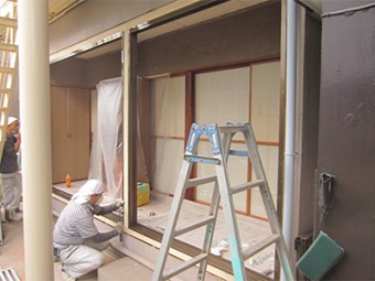 木製からアルミサッシに―外装全面改修　川崎市Y様邸